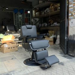 Ghế Cắt Tóc Nam Barber "All Black" Hiện Đại