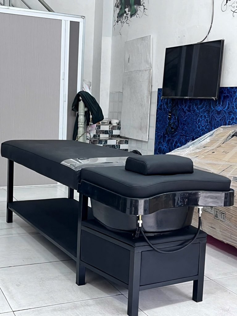 Giường gội đầu barber